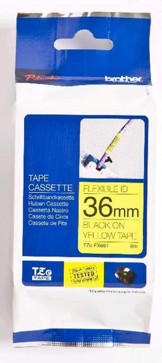 Produktbild Brother P-Touch (3.60 cm, Gelb, Schwarz)
