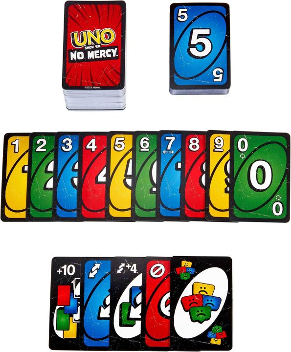 Produktbild Mattel Games Uno No Mercy (Deutsch)