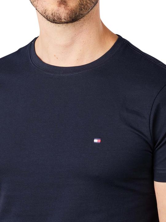 Immagine prodotto Tommy Hilfiger Crew Neck T-Shirt Slim Fit Desert Sky (XL)