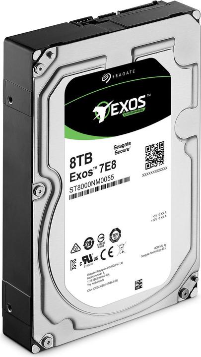 Actual product image Seagate Exos 7E8 512E (8 TB, 3.5", CMR)