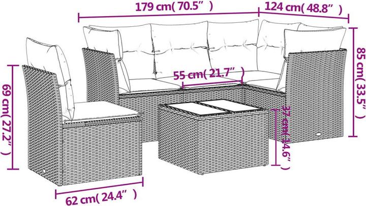 Produktbild vidaXL Joziah