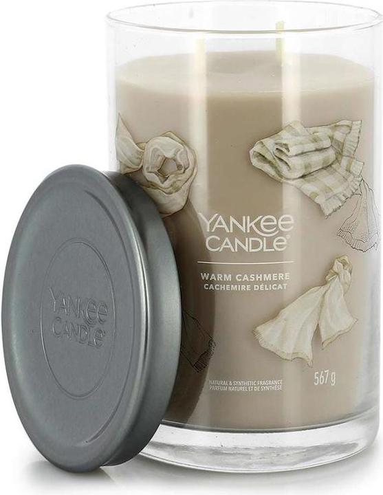 Actual product image Yankee Candle Warm Cashmere Signature Large Tumbler Scented Candle (567 g)