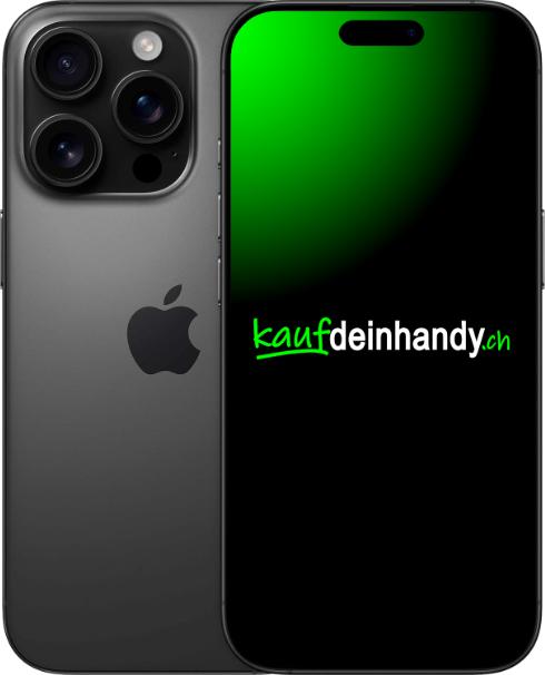 Immagine prodotto Kaufdeinhandy.ch iPhone 16 Pro (128 GB, Nero, A / Come nuovo)