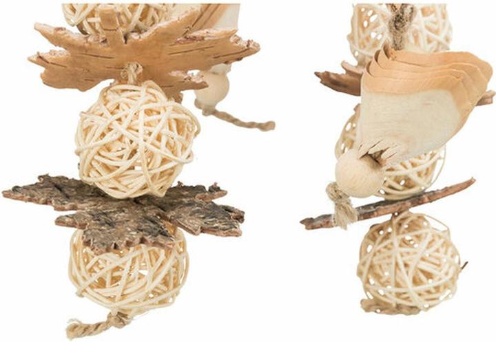 Actual product image Trixie Natural toy, bamboo/rattan/wood, 31 cm