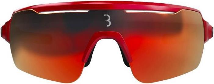 Produktbild BBB Commander BSG-61 Sportbrille (rot-metallic-glanz, Gelb)
