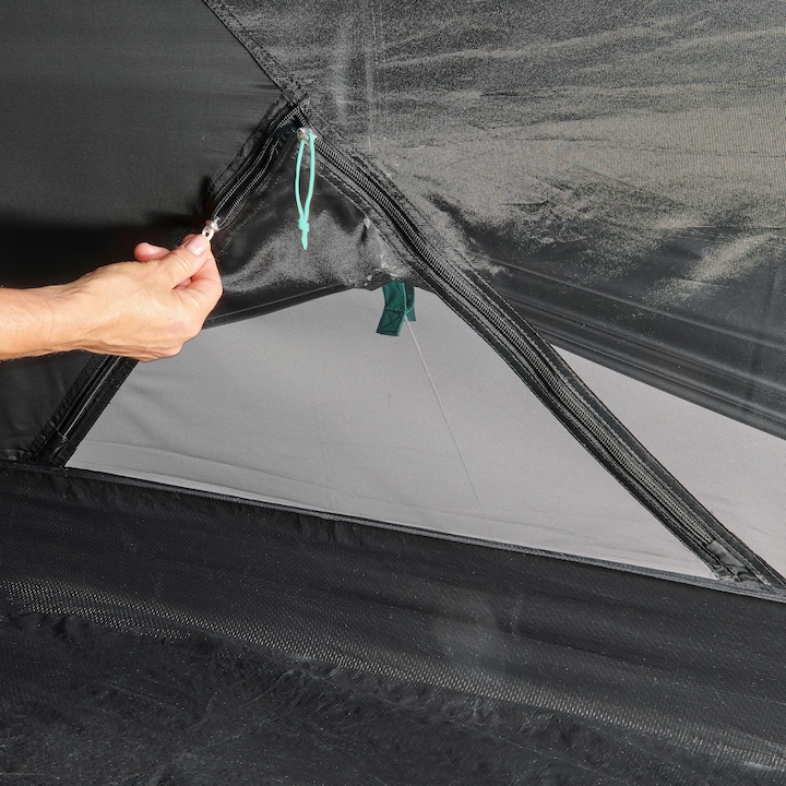 Actual product image Quechua MH100 FRESH & BLACK (Dome tent, 3 kg, 2 persons)