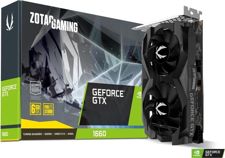 Actual product image Zotac GeForce GTX 1660 (6 GB)