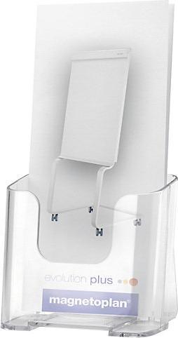 Immagine prodotto Magnetoplan Espositore STANDARD, per 1/3 UNI A4 verticale, conf. da 4 pz., polistirene (1/3 Din A4)