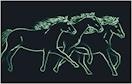 Actual product image Trousselier Music Box Horses