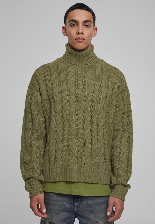 Produktbild Urban Classics Boxy Roll Neck Sweater (3XL)