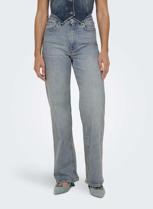 Produktbild Only ONLJUICY Hohe Taille Weiter Beinschnitt Jeans Jeans mit weitem Bein (W30/L32)