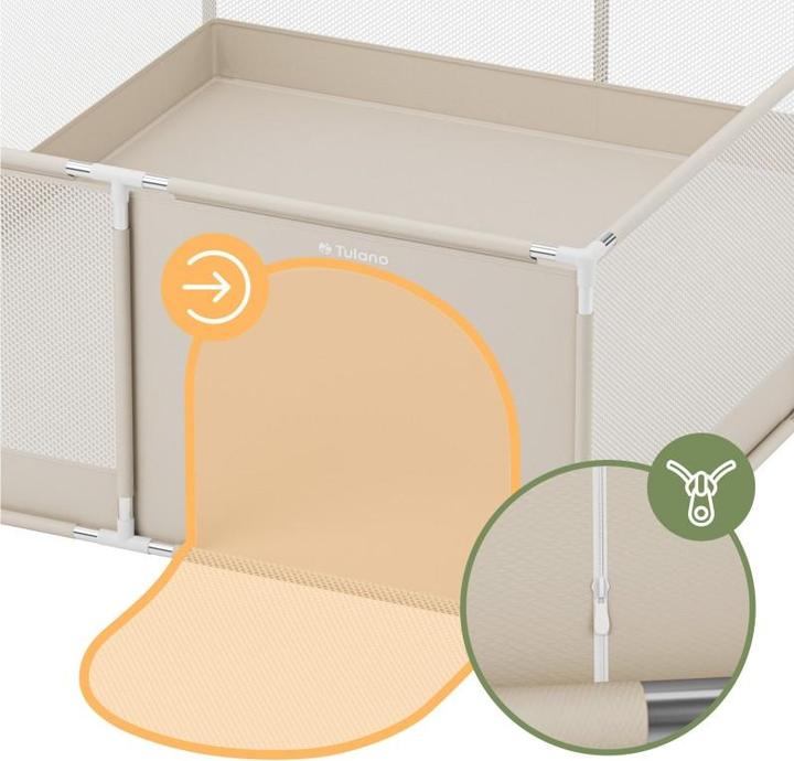 Actual product image Tulano Cozy (180 x 150 x 66 cm)