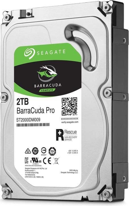 Produktbild Seagate BarraCuda Pro (2 TB, 3.5")