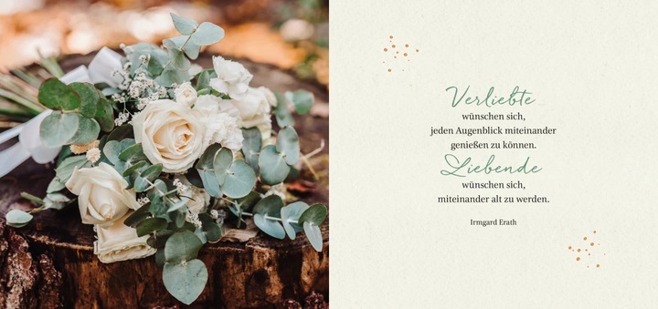 Produktbild Die besten Wünsche zur Hochzeit (Deutsch, Groh Verlag, 2024)