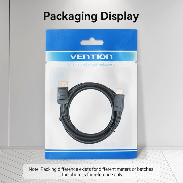 Actual product image Vention Cable DisplayPort do HDMI 3m HADBI Czarny (3 m)
