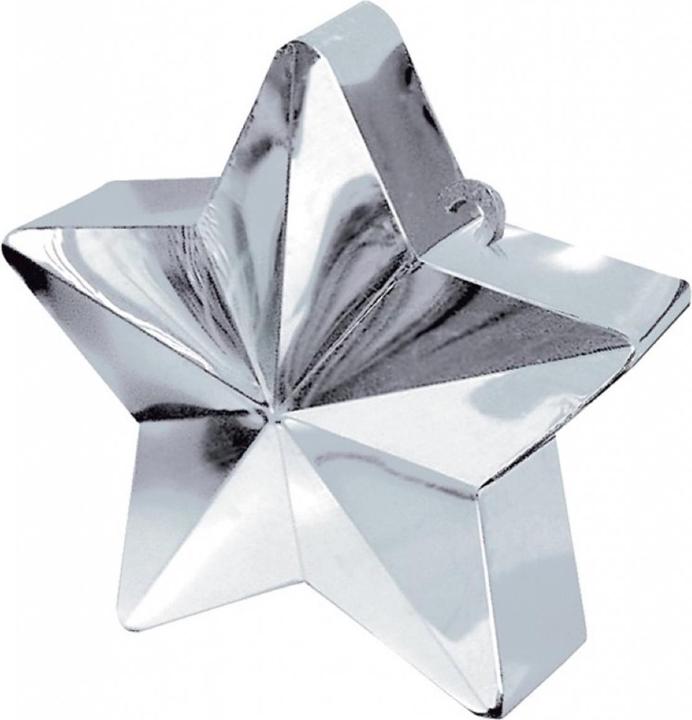 Amscan Stern (silber) - Silvesterparty