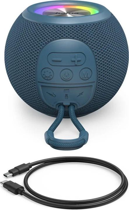 Actual product image Hama Ball Shape Speaker (10 h, Rechargeable battery operated)