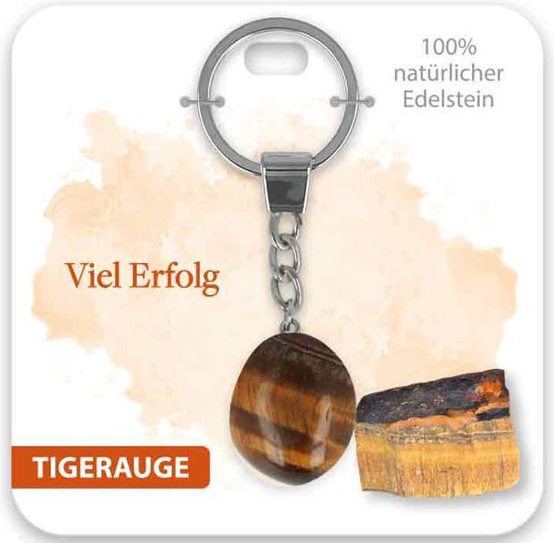 Actual product image BB Klostermannn Schlsselanhnger Tigerauge Viel Erfolg