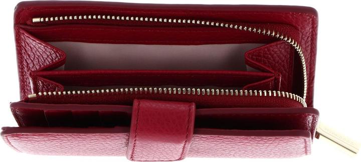 Actual product image Coccinelle Metallic Soft Mini Wallet Grained Leather