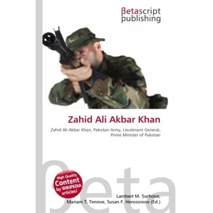 Zahid Ali Akbar Khan, Fachbücher von Lambert M. Surhone, Miriam T. Timpledon, Susan F. Marseken