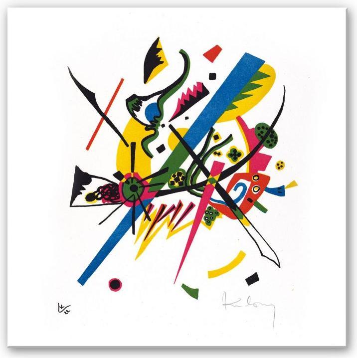 Immagine prodotto Trenddeko Kandinsky - Piccoli mondi 1 (20 x 20 cm)