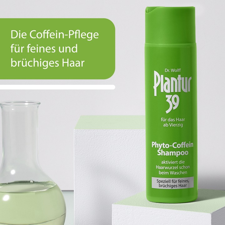 Image du produit Plantur 39 Shampooing phyto-caféiné (250 ml, Shampoing liquide)