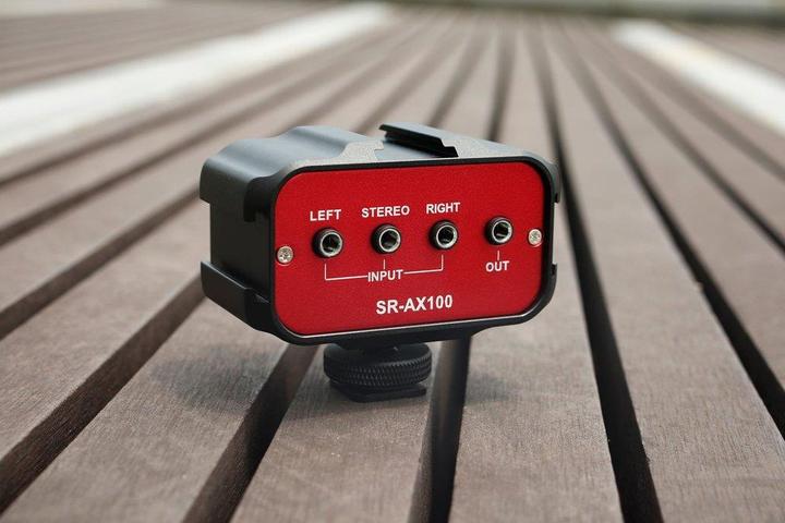 Actual product image Saramonic SR-AX100