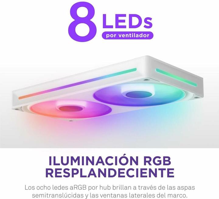 Productafbeelding NZXT F240 RGB Core (120 mm, 1x)