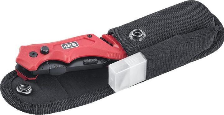 Actual product image 4K5 Effective folding knife with interchangeable trapezoidal blades (17.10 cm)