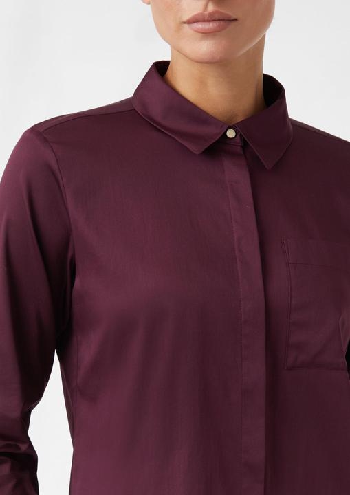 Immagine prodotto Comma Bluse Elastische Hemdbluse aus Popeline mit Brusttasche (38)
