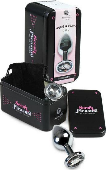 Image du produit Secret play Secretplay Plug Anal Transparent Aluminium 7cm