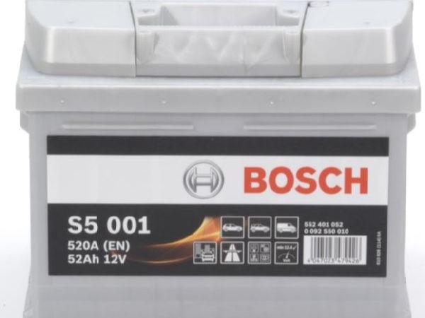 Immagine prodotto Bosch Automotive S5 001 (12 V, 52 Ah, 520 A)