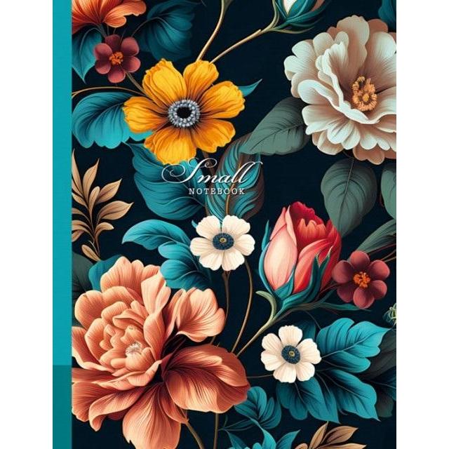 Fresh, Quaderni + Bloc notes, Notizbuch 128x165/48K karierte Blumen FRISCH (Quadretti)