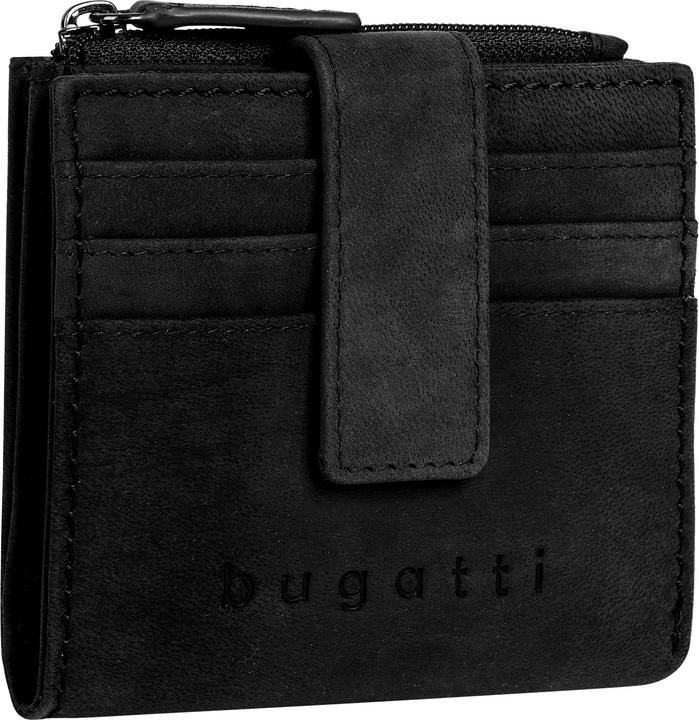 Actual product image Bugatti Luca leather wallet 10 cm