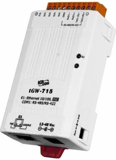 Image du produit Moxa Tiny Modbus/Tcp Gateway, Poe