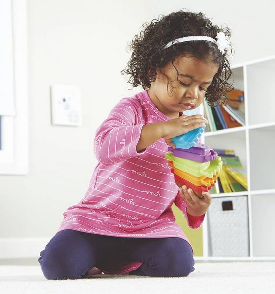 Image du produit Learning Resources Trieur de hérissons arc-en-ciel Formes