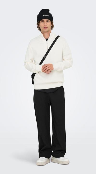 Produktbild Only & Sons Onsphil Reg 12 Struc Half Zip Knit Noos (XL)