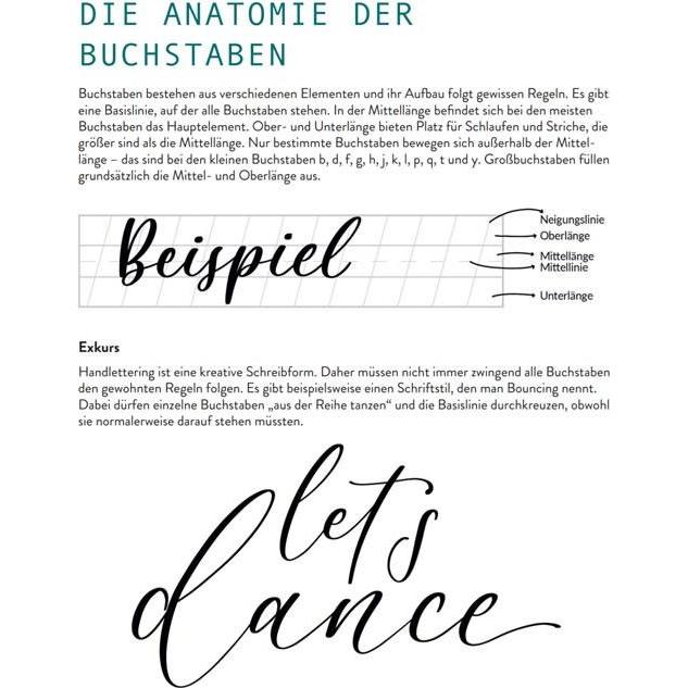 Thumbnail - richtig üben Handlettering, Ratgeber von Katharina Hailom
