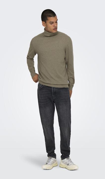 Produktbild Only & Sons Normal geschnitten Rundhalsausschnitt Pullover Strickpullover (S)