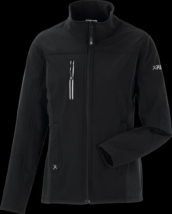 Produktbild Planam Norit Damen Pure Softshelljacke schwarz Grösse 44 (44)