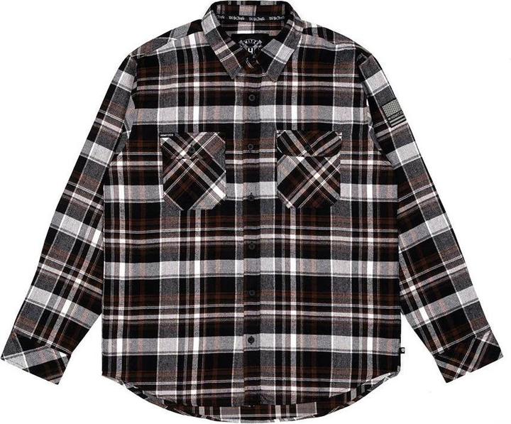 Immagine prodotto Howitzer Flanell Shirt COMBAT, black/brown (XXL)