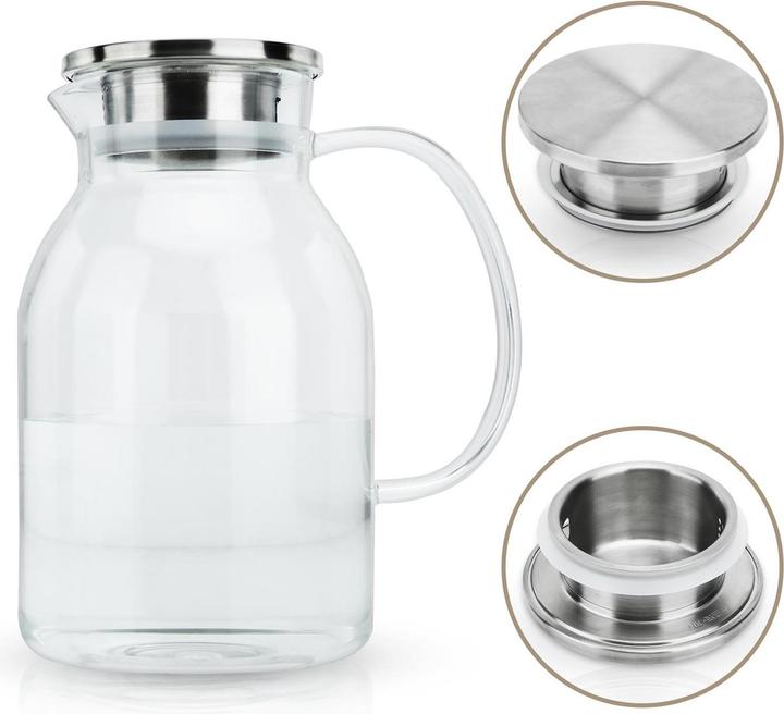 Produktbild Intirilife Karaffe mit Filter 1,8l (1.80 l)