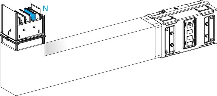 Actual product image Schneider Electric SE KSA630DLE42A KSA angle element selector length (Terminal strips)