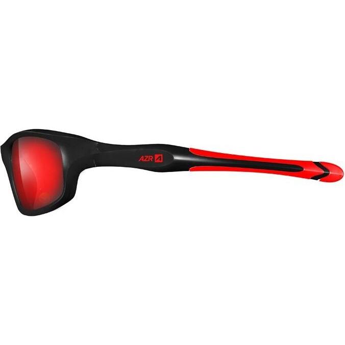 Thumbnail - AZR, Unisex, Sportbrille, mehrschichtige kinder-sportbrille bildschirm sand (Black matt-red, Rot), Schwarz