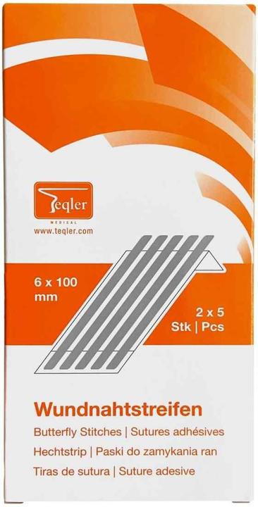 Produktbild Teqler Wundnahtstreifen 6x100mm, 10 Stk (10 x)