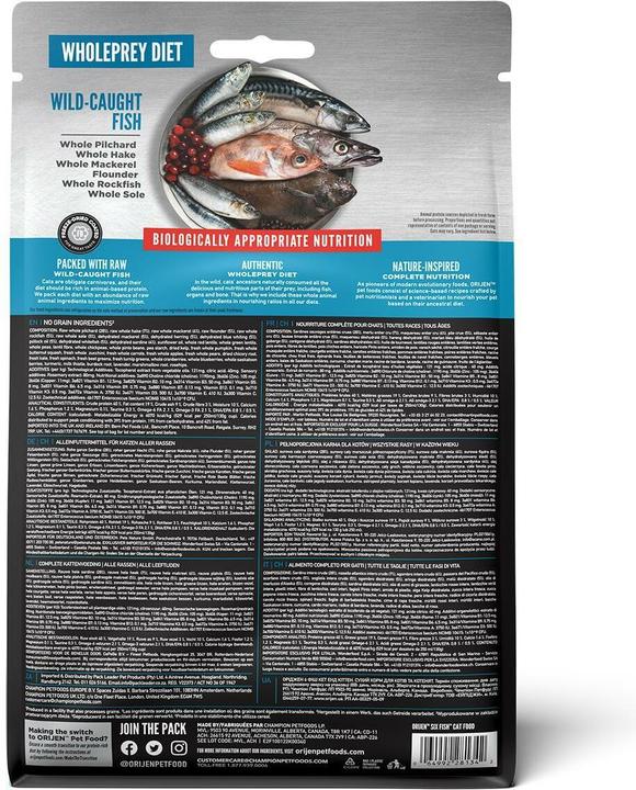 Produktbild Orijen Six Fish (Adult, 4 Stk., 340 g)