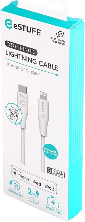 Image du produit eSTUFF INFINITE Super Soft 100 (3 m, USB 2.0)