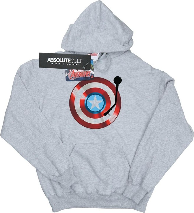 Produktbild Captain America Turntable Kapuzenpullover Jungen (140, 146)