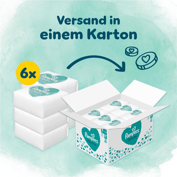 Productafbeelding Pampers Harmonie (Gr. 4, Maandelijks pakket, 174 Stuk)