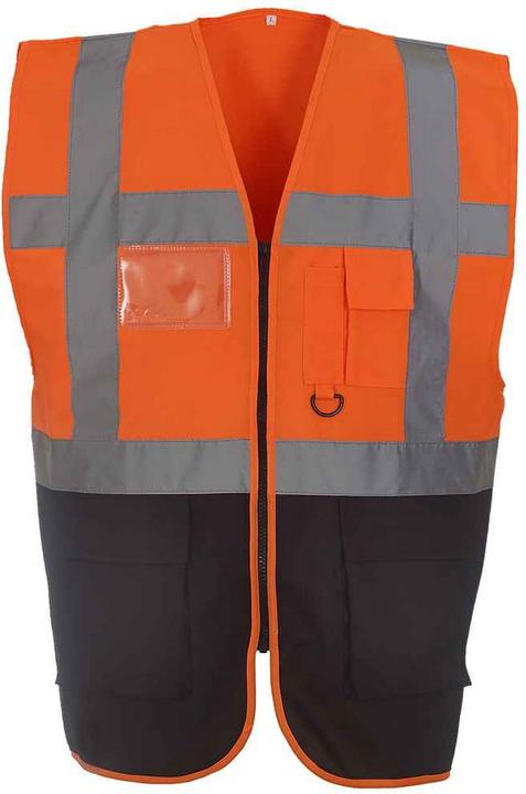 Marineblau, Orange